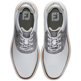 Footjoy Chaussure Tradition Lady Blanche Grise - Golf ProShop Demo