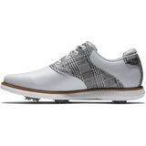 Footjoy Chaussure Tradition Lady Blanche Grise - Golf ProShop Demo