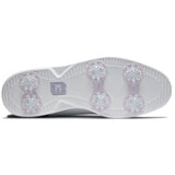 Footjoy Chaussure Traditions Shield Tip Lady Blanche bleu - Golf ProShop Demo