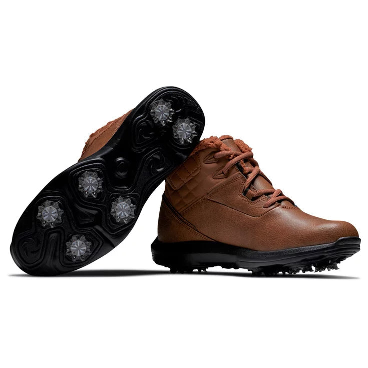 Footjoy Chaussures de golf 2023 Femme Hiver Stormwalker marron Chaussures femme FootJoy