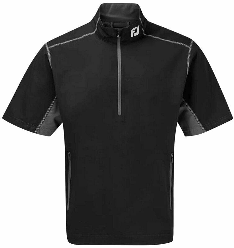 Footjoy Coupe-vent 1/2-Zip manches courtes Vêtements de pluie FootJoy