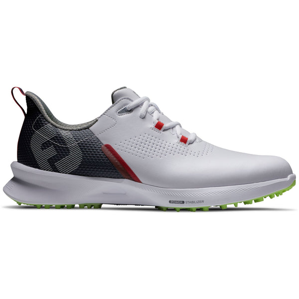 Footjoy Fuel 2023 White Navy Lime Chaussures homme FootJoy