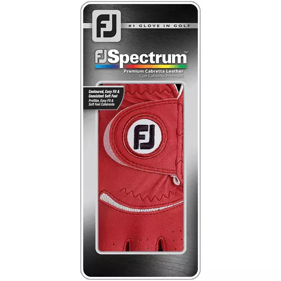 FootJoy gant FJ Spectrum red Lady - Golf ProShop Demo