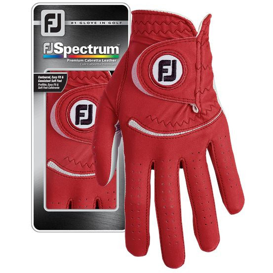 FootJoy gant FJ Spectrum red Lady - Golf ProShop Demo