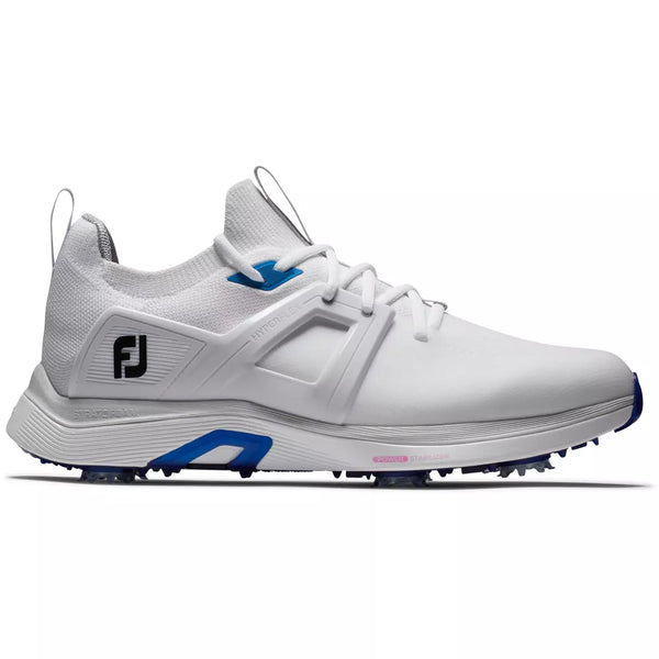 Footjoy Hyperflex 2023 White blue PINK Chaussures homme FootJoy