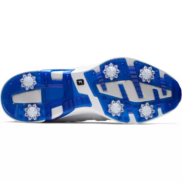 Footjoy Hyperflex 2023 White blue PINK Chaussures homme FootJoy