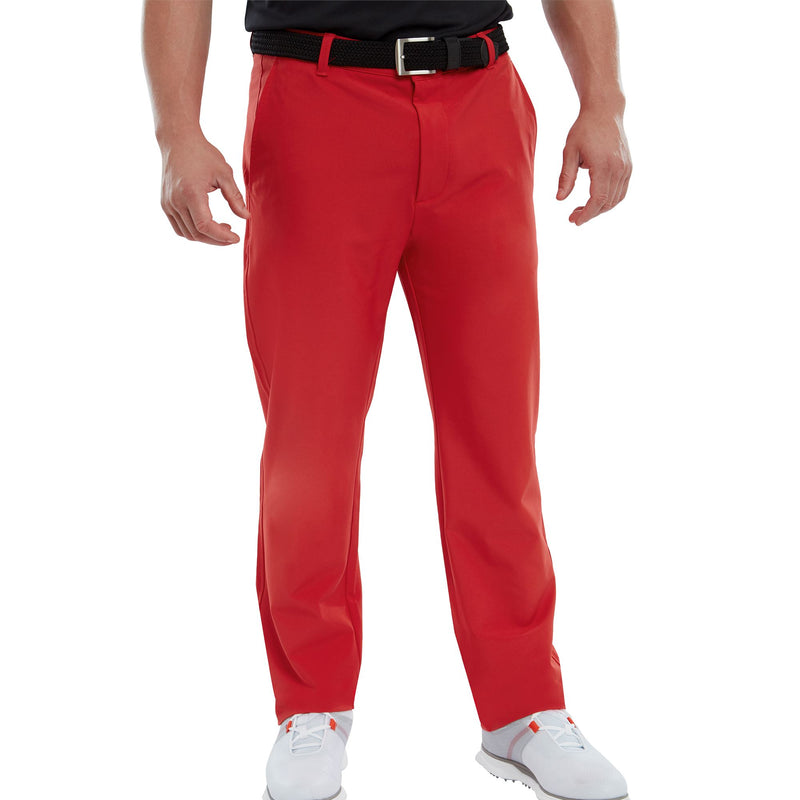 Footjoy pantalon Coupe SLIM FIT Rouge Pantalons homme FootJoy
