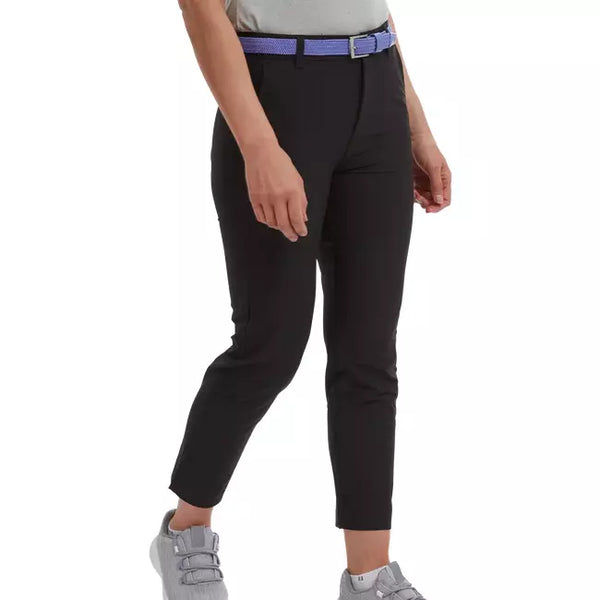 Footjoy Pantalon flexible 7/8 Black Pantalons femme FootJoy