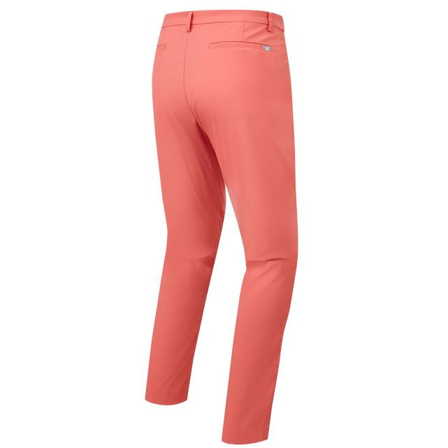 Footjoy pantalon LITE SLIM FIT 2022 CORAL Pantalons homme FootJoy