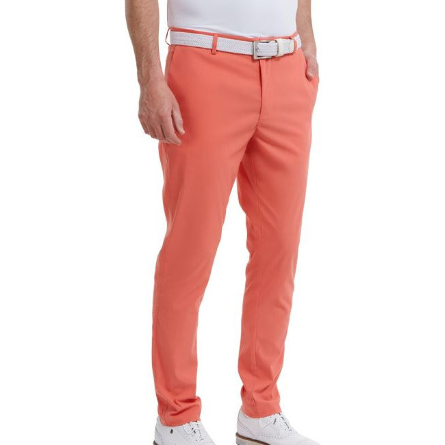 Footjoy pantalon LITE SLIM FIT 2022 CORAL Pantalons homme FootJoy
