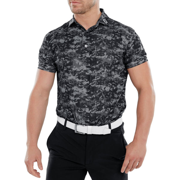 Footjoy Polo Cloud Camo Black FootJoy