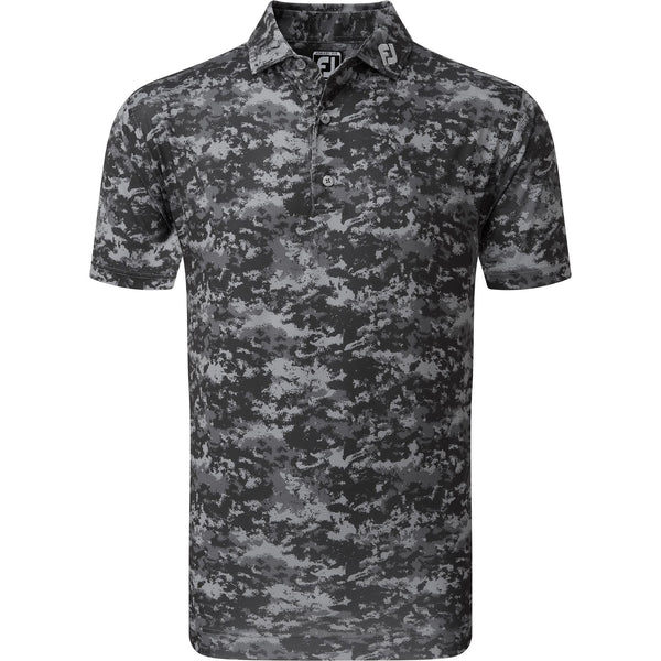 Footjoy Polo Cloud Camo Black FootJoy