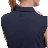 Footjoy polo en tricot avec mini manche navy FootJoy