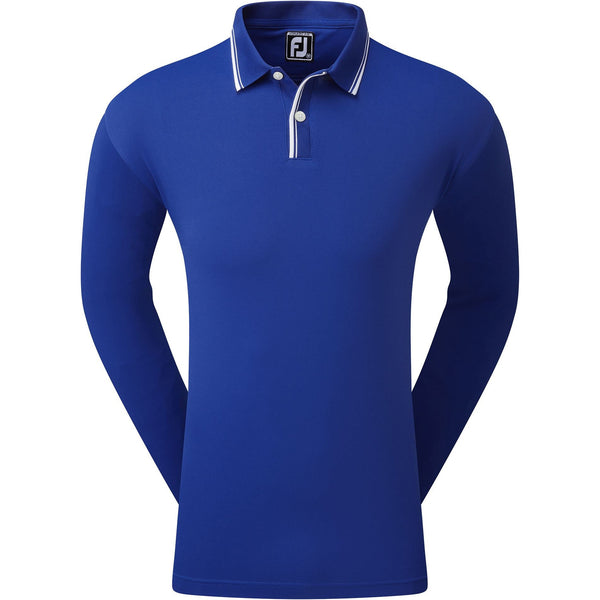 Footjoy Polo Pique Lightweight Sun Protection Shirt Knit Collar Long sleeve Homme>Polos FootJoy