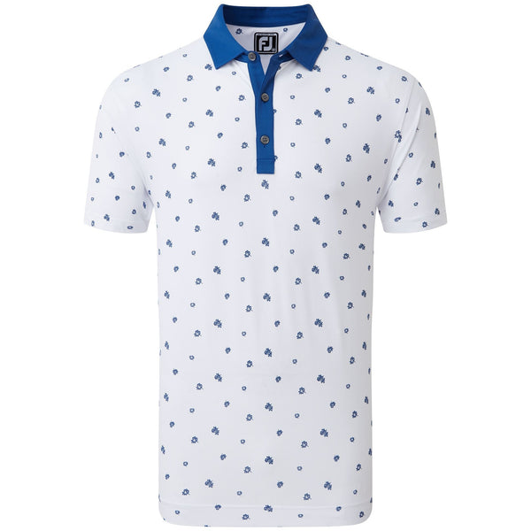 Footjoy Polo Scattered floral White FootJoy