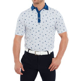 Footjoy Polo Scattered floral White FootJoy