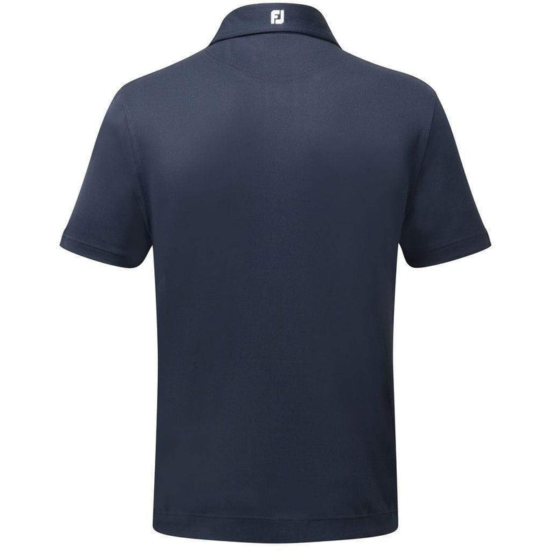 Footjoy polo Stretch Piqué Solid navy - Golf ProShop Demo