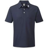 Footjoy polo Stretch Piqué Solid navy - Golf ProShop Demo
