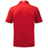 Footjoy polo Stretch Piqué Solid Rouge - Golf ProShop Demo