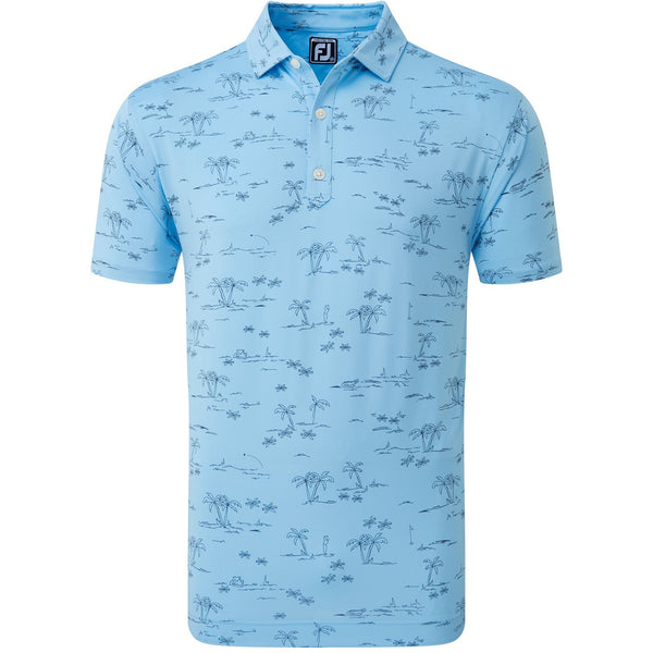 Footjoy Polo Tropic True Blue FootJoy