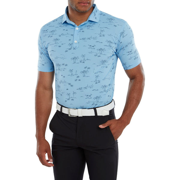 Footjoy Polo Tropic True Blue FootJoy