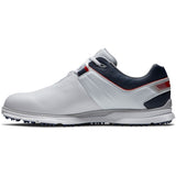 Footjoy PRO|SL 2022 Blanche / Bleu / rouge - Golf ProShop Demo