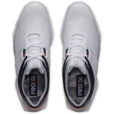 Footjoy PRO|SL 2022 Blanche / Bleu / rouge - Golf ProShop Demo