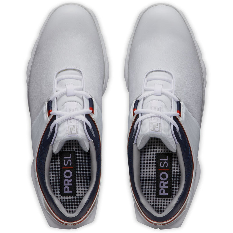 Footjoy PRO|SL 2022 Blanche / Bleu / rouge - Golf ProShop Demo