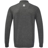 Footjoy pull 1/2 Zip Mélange de Laine Gris FootJoy