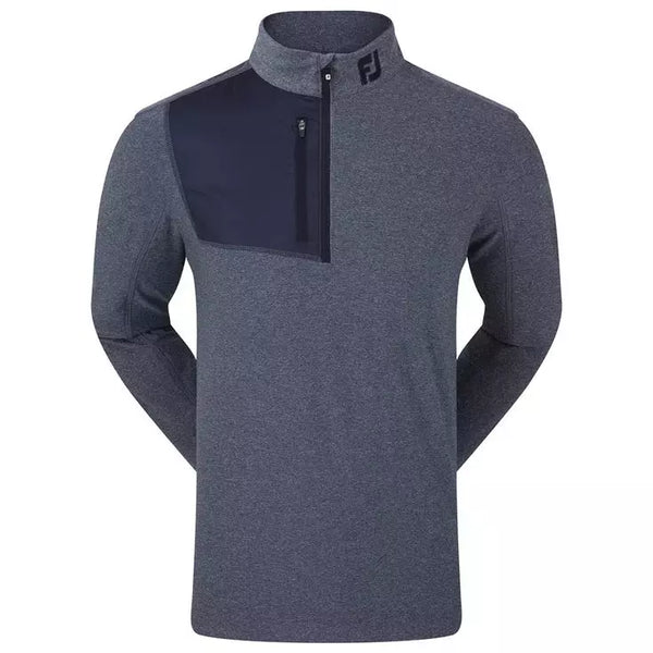 Footjoy Pull Heather Chill Out XP Heather Navy FootJoy