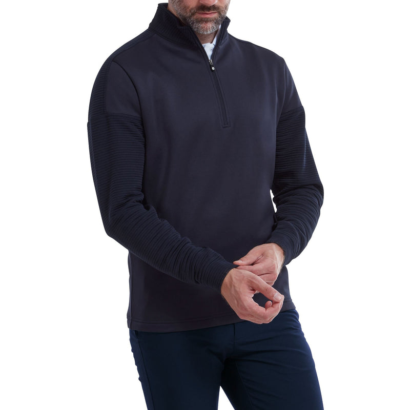 Footjoy Pullover Chill-Out Xtreme FJ côtelé Navy - Golf ProShop Demo