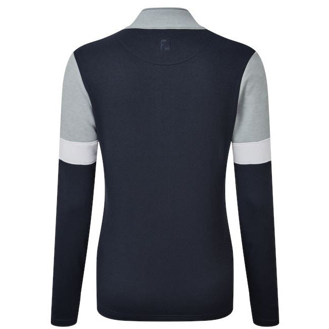 Footjoy Pullover Full-Zip pour femme Navy - Golf ProShop Demo