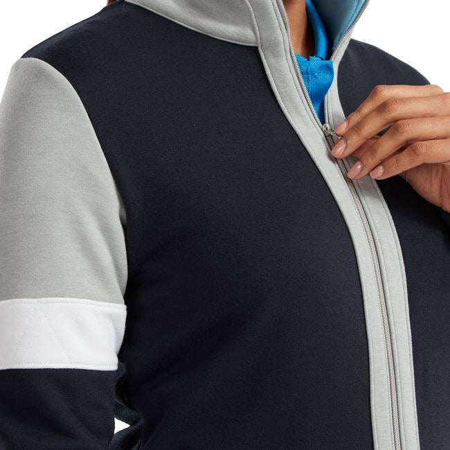 Footjoy Pullover Full-Zip pour femme Navy - Golf ProShop Demo