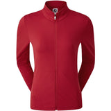 Footjoy Pullover Lady Full-Zip Red - Golf ProShop Demo