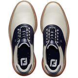 Footjoy Traditions spikeless Blanche bleu gris rouge Chaussures homme FootJoy