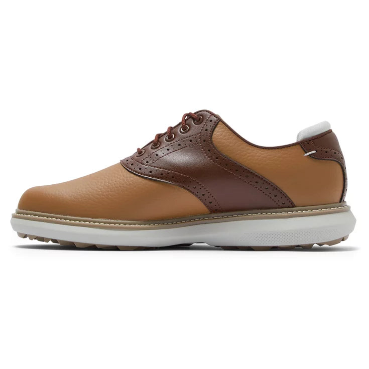 Footjoy Traditions spikeless Brun marron gris Chaussures homme FootJoy