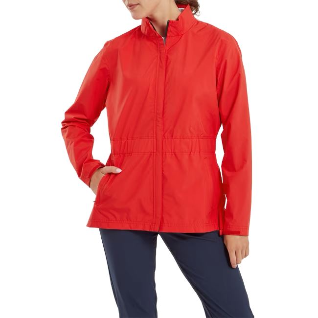 Footjoy Veste de Pluie Hydrolite Femme Rouge FootJoy