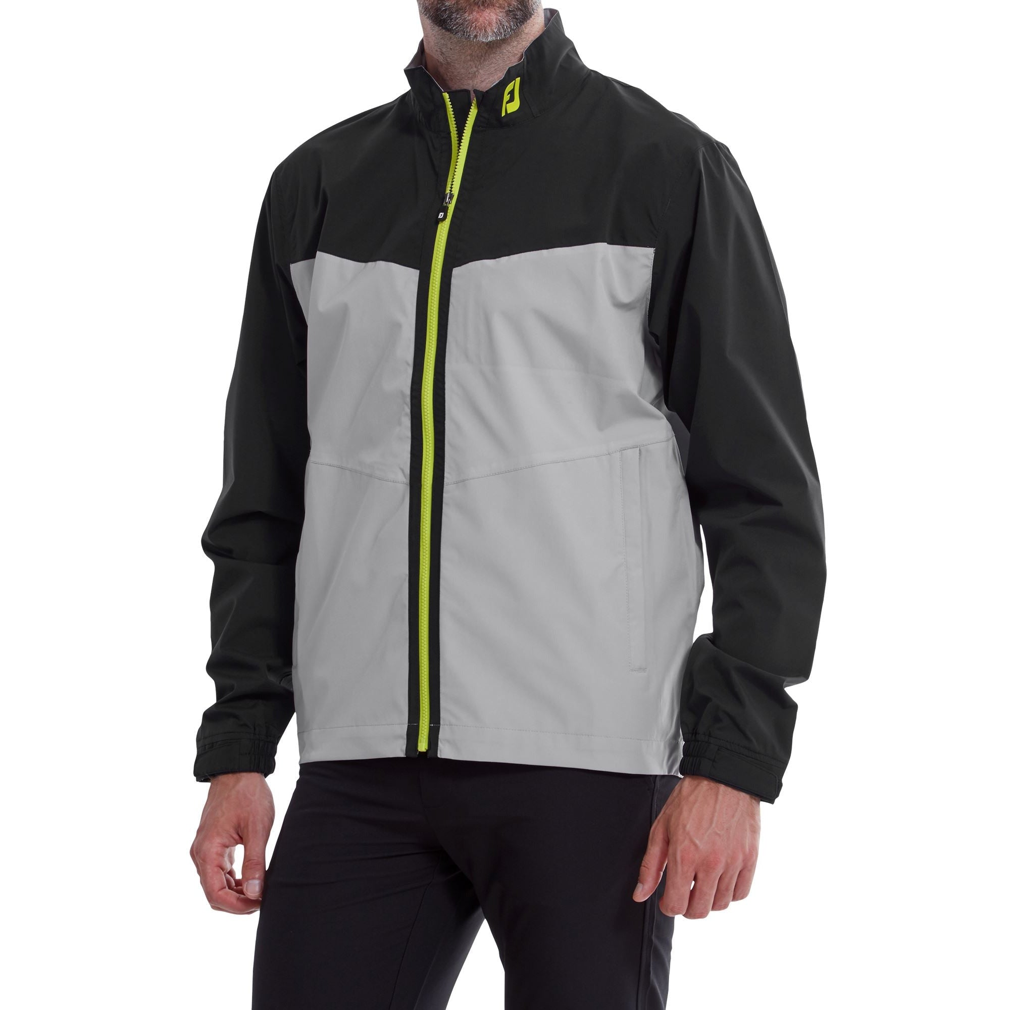 FootJoy Veste de Pluie Hydrolite New Noir Gris Vert citron