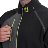 FootJoy Veste de Pluie HydroTour blck Yllw - Golf ProShop Demo