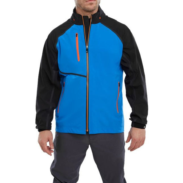 FootJoy Veste de Pluie HydroTour bleu noir Orange Vêtements de pluie FootJoy