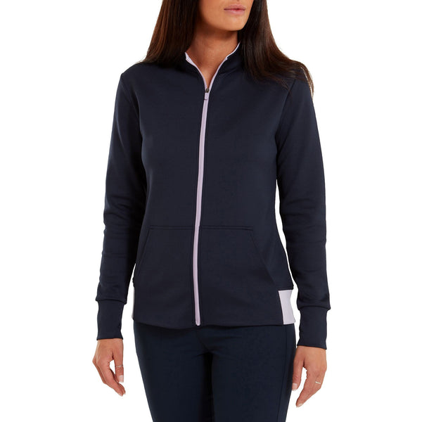 Footjoy Veste Full Zip unie 2023 Marine Lavande FootJoy