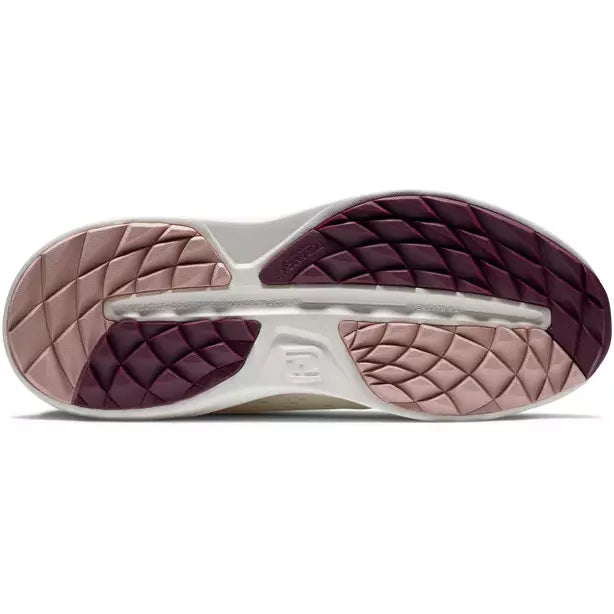 Footoy Chaussure de golf 2023 Flex XP Femme Blanc Rose