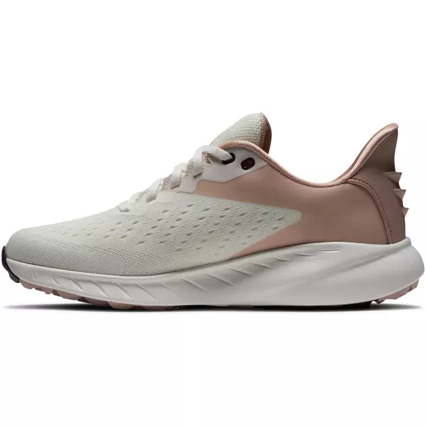 Footoy Chaussure de golf 2023 Flex XP Femme Blanc Rose