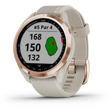 Garmin Approach S42 Rosegoldr avec bracelet Sable - Golf ProShop Demo