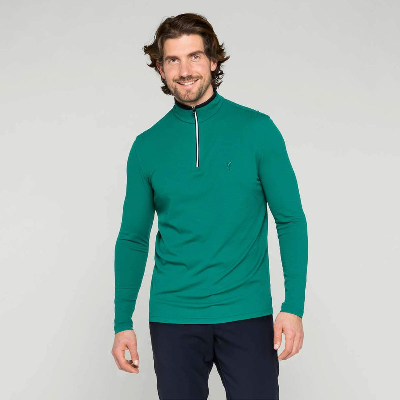 GOLFINO STRAIGHT LINES TROYER - Pull-over jacquard robuste - Golf ProShop Demo