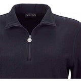 Golfino Sweat-shirt black Techno Wool pour femme THE ALESSIA SWEATER (TECHNO WOOL) - Golf ProShop Demo