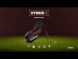 Titleist Sac Trépied Hybrid 5 Rouge Noir