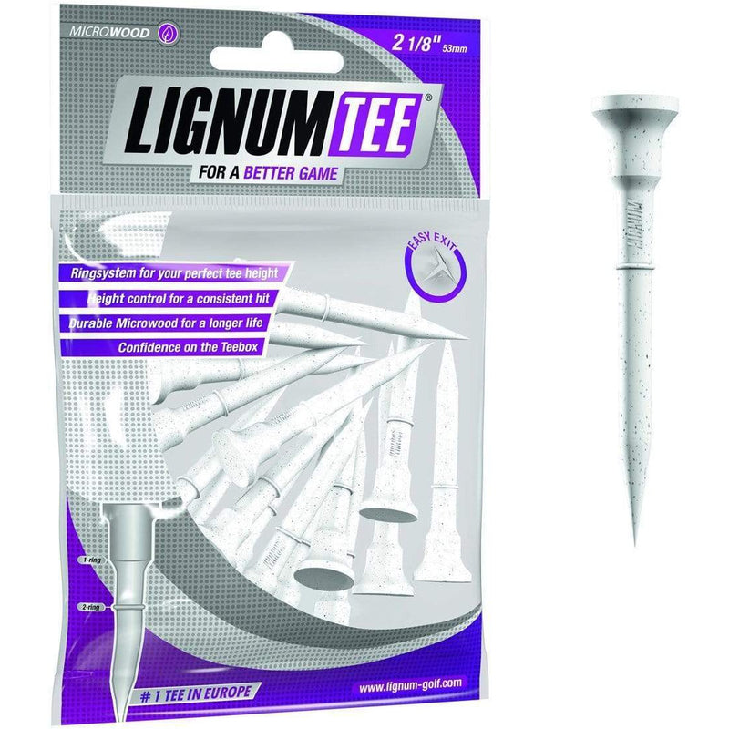 Lignum Tee classic white 53mm - Golf ProShop Demo