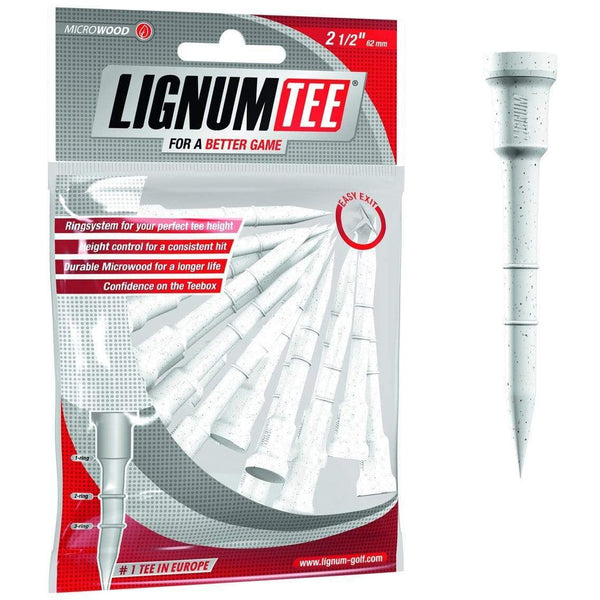 Lignum Tee classic white 62mm - Golf ProShop Demo