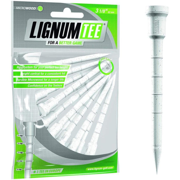 Lignum Tee classic white 82mm - Golf ProShop Demo